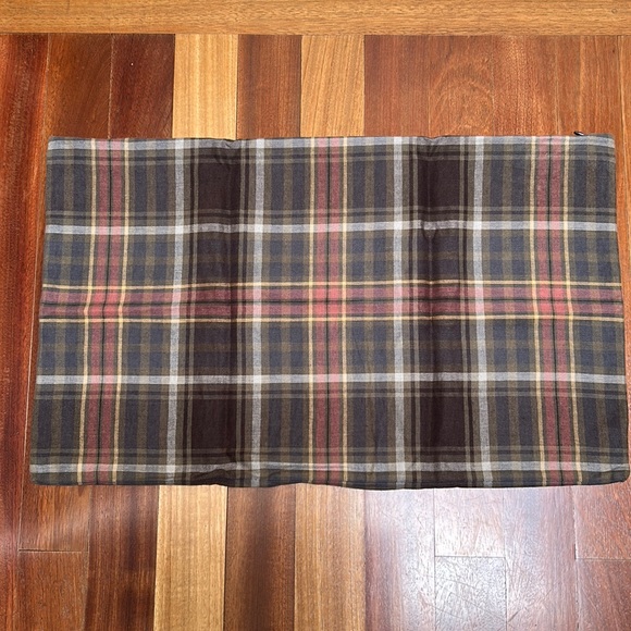 Pottery Barn Accents Pottery Barn Plaid Lumbar Pillow Cover 6x26